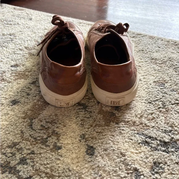 Frye Brown Leather Men’s Sneakers - Picture 4 of 11